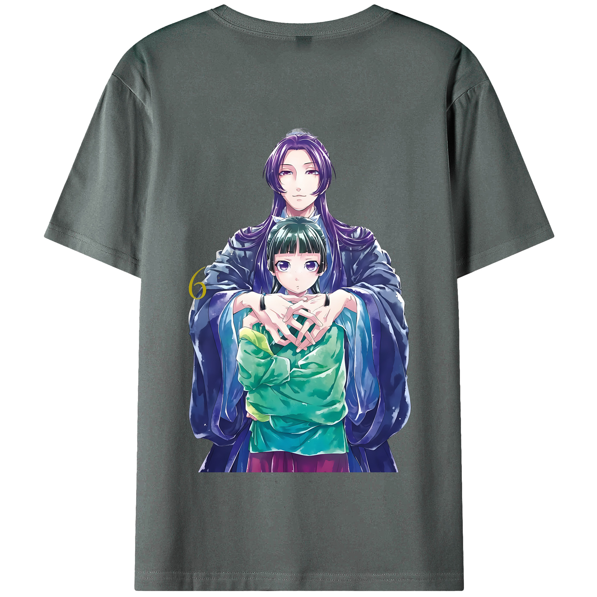 （画像用） 薬屋のひとりごと The Apothecary Diaries 綿100％半袖Tシャツ（背面プリント）